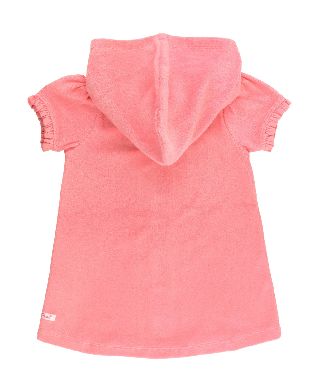 Girls Bubblegum Pink Terry Full-Zip Cover Up