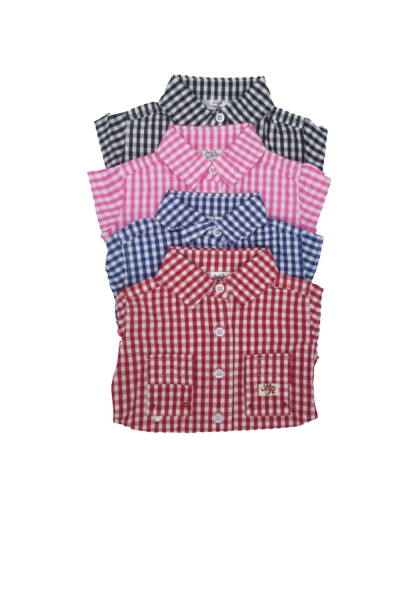 Bull Red Youth Fishing Shirt