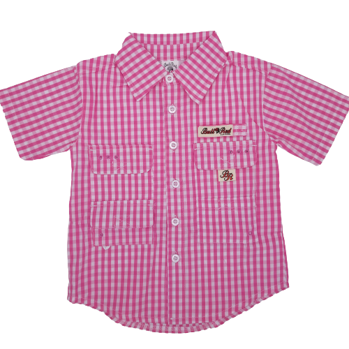 Bull Red Youth Fishing Shirt