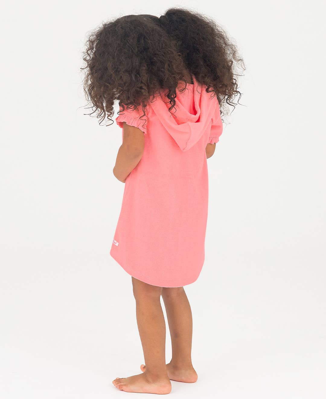 Girls Bubblegum Pink Terry Full-Zip Cover Up