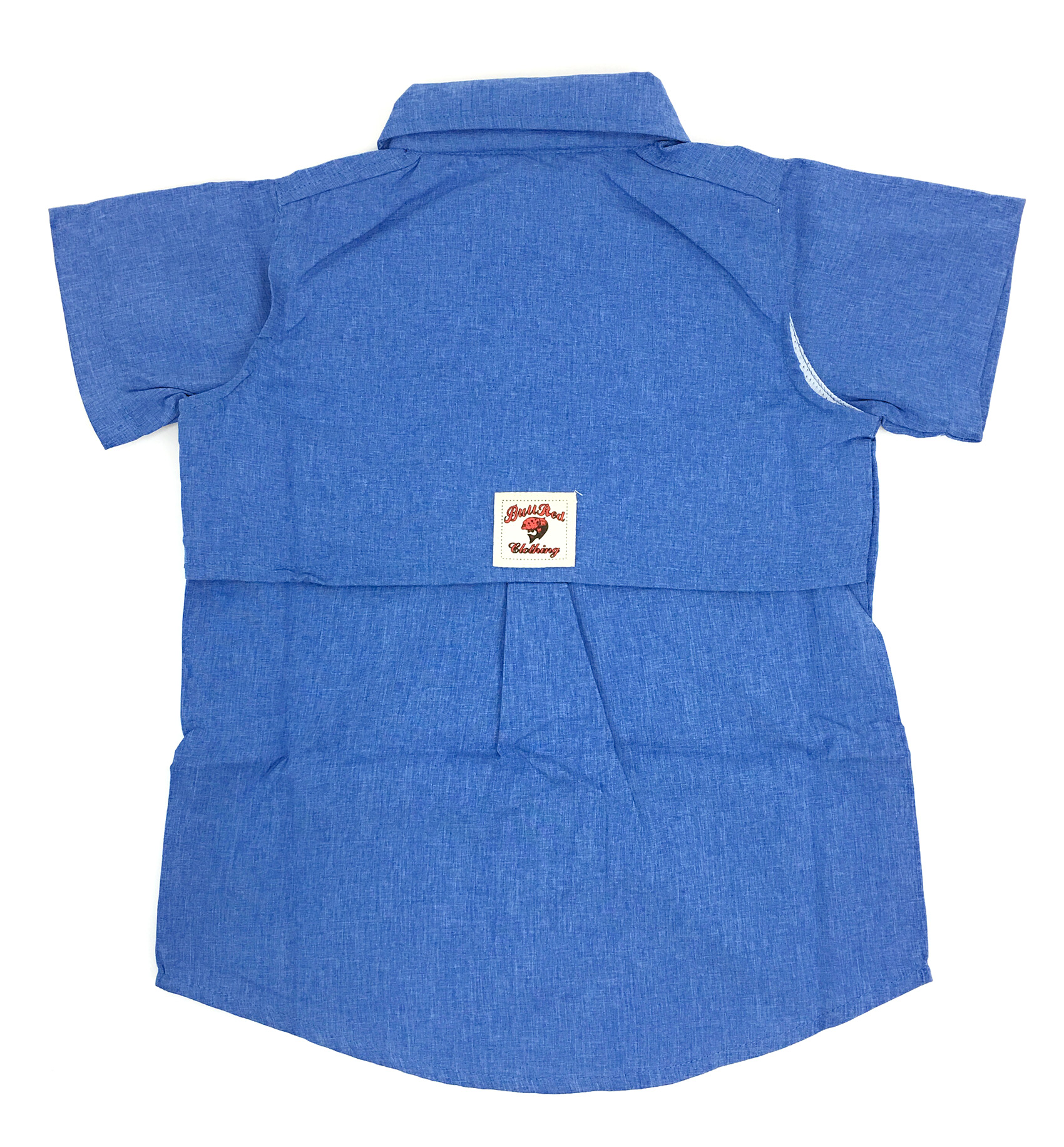 Bull Red Youth Fishing Shirt