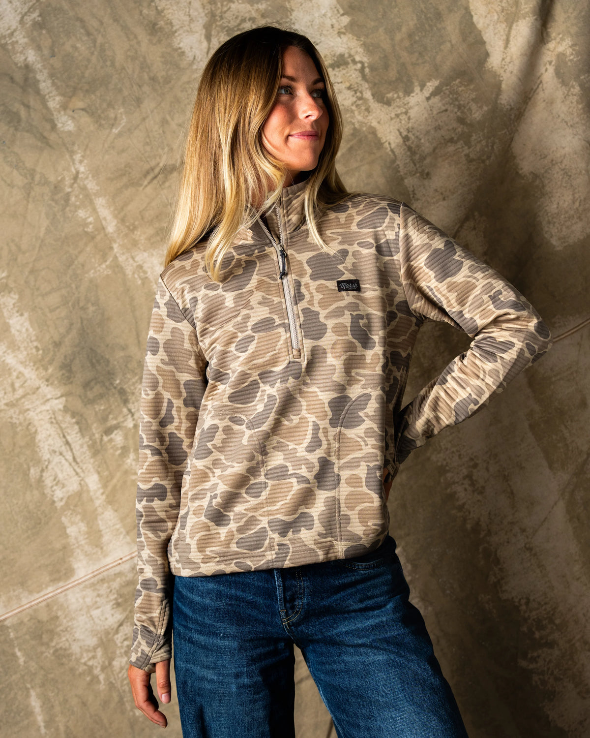 Marsh Wear Womens Sullivan 1/4 Zip
