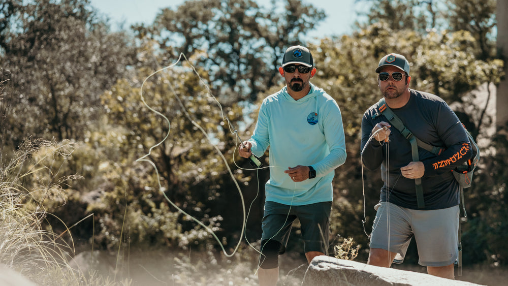 Guided fly fishing trip near Marble Falls Texas