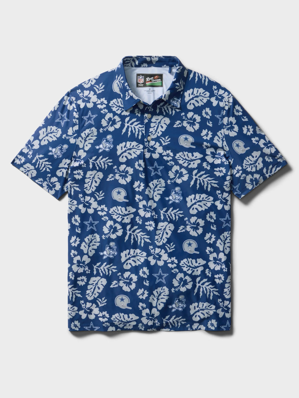 Reyn Spooner Mens Dallas Cowboys Throwback PUA Polo