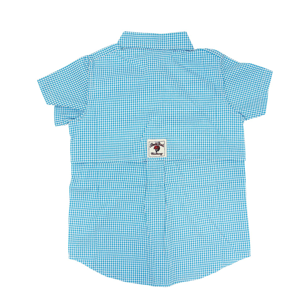 Bull Red Youth Fishing Shirt