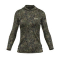 Seatec Womens Sport Tec Hooded Long Sleeve Shirt